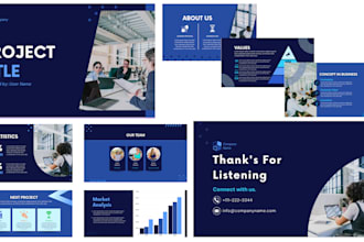 create a company themed powerpoint template for you
