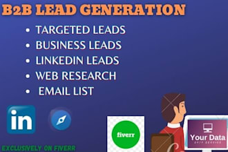 create b2b leads list with fastest delivery