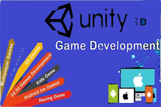 make unity game for you