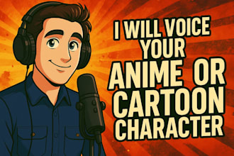 bring your anime or cartoon character to life as hero or villain