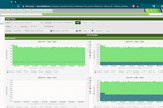 install cacti to monitor your network and servers