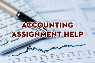 help in accounts and finance assignments