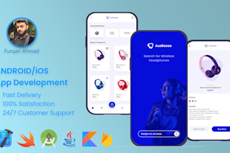 develop android and ios mobile application