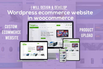 setup woocommerce store, upload products and configure your shop, setup payment