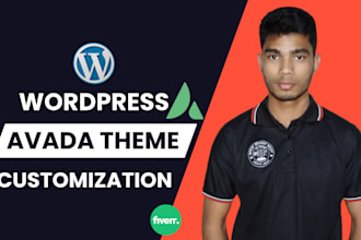 do wordpress avada theme customization or wordpress virtual assistant