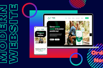 built a modern, powerfull and responsive wordpress website