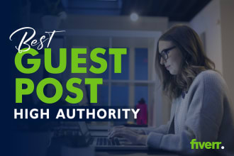 create high quality guest post backlinks