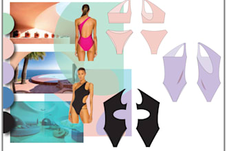 design a swimwear collection