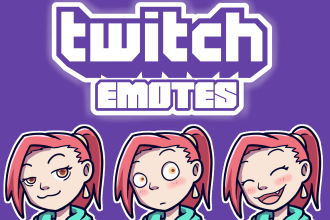 draw custom twitch emotes