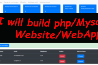 develop,fix javascript, php, mysql webapp, website, API
