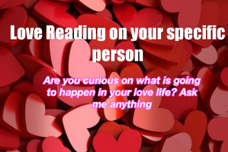 do a tarot reading for your sp specific person
