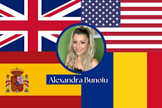 expertly translate and proofread english, spanish, and romanian