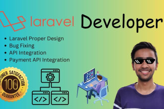 develop custom laravel websites