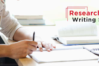 write a research proposal and article for you