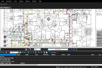 do detail electrical takeoff, cost estimation for all types of projects