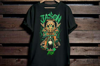 design a unique and custom tshirt design