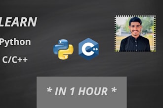 tutor and teach you c cpp python