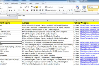 make contact lists, google map data scraping, and email finder