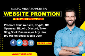 promote your website to USA UK audience for one month