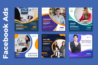 design creative facebook ads image