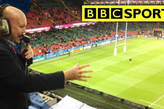 be your bbc sport commentator play by play english announcer voice over