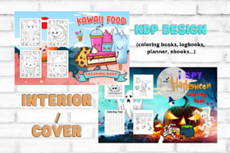 design no or low content book, ebooks cover and interior