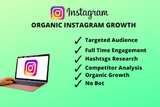 organically grow and do instagram marketing