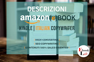 descrizioni seo per libri, ebook, amazon kdp