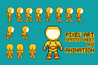 create high quality pixel art sprite sheets for indie games