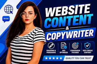 be your website content and copywriter