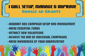 manage your ad grants account and google ads