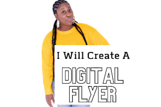 create a digital or print flyer