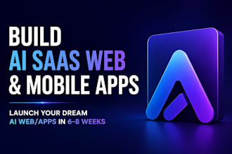 build ai website, ai mobile app, ai saas website, ai chat app, ai expert