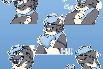 draw cute stickers for your telegram