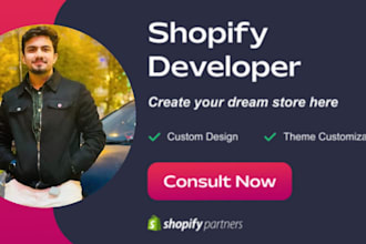 be your shopify expert to design shopify store for dropshipping