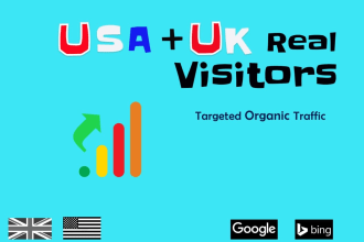 increase your website ranking with USA organic traffic