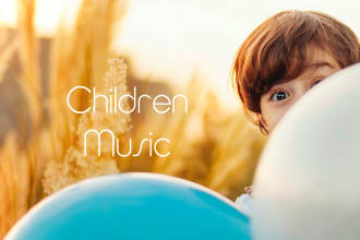 compose and produce happy children, kids music