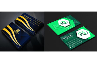 do simple minimalist luxury profession specific business card and visiting card