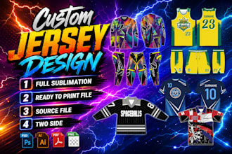 do custimize sportswear jersey sublimation design