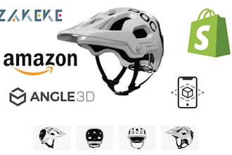 make 3d product model for your shopify store or 3d configurator