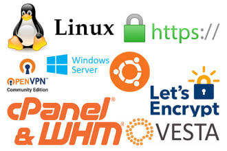 fix server issues of smtp, email, dns, mysql, cpanel, plesk
