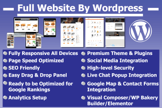 build a mobile responsive website using wordpress