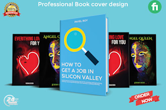 design professional book cover or ebook cover