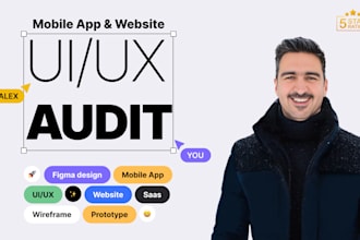 create UI UX audits for web and mobile