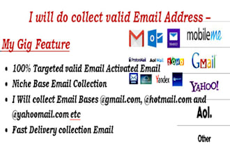 collect niche targeted email list