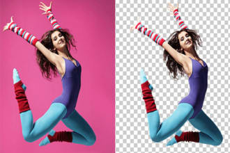 professionally remove background 10 images with white or transparent