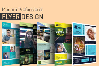 design creative flyers and marketing materials