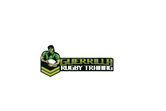 create a cool rugby logo for guerrilla rugby training