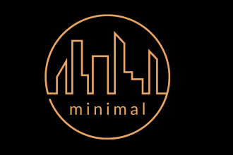 design aesthetic minimalist elegant transparent  logo