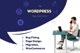 do wordpress website maintenance and fix your wordpress